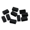 thumbnail image 3 of KLKCMS 10 Rubber Silicone Watch Band Watch Strap Loops/Keepers Replacement Lopp 18-22mm, 3 of 6