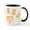 White/Black Inside, variant on CafePress - Virgo - 11 oz Ceramic Mug - Novelty Coffee Tea Cup