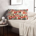 thumbnail image 6 of Lsque Forest Mushrooms Pattern Pillow Case – Soft & Cozy Throw Pillow Cover, Hypoallergenic Cushion Case for Sleeping Women with Envelope Closure-20"x30", 6 of 6