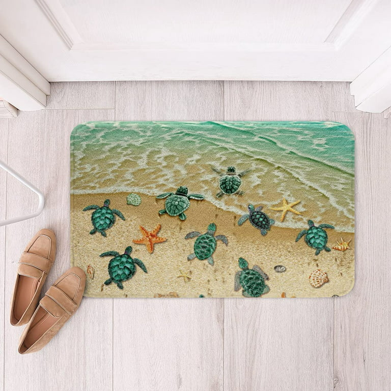 Theme Doormat For Entrance Way Welcome Mat With Slip Back Kitchen Rugs Small  h Rug Fleece Blanket Tutorial - AliExpress