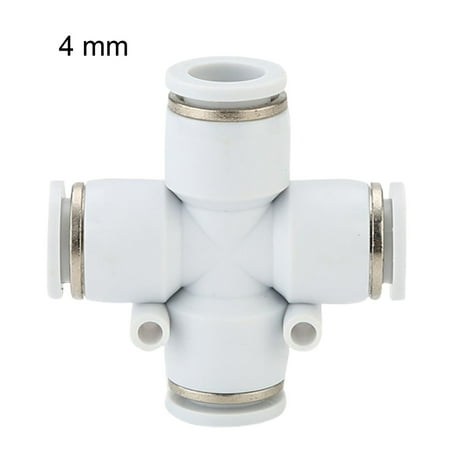 

Feiruifan PZA 4-12mm 4-Way Cross Shaped Tube Pneumatic Connector Air Line Quick Fitting