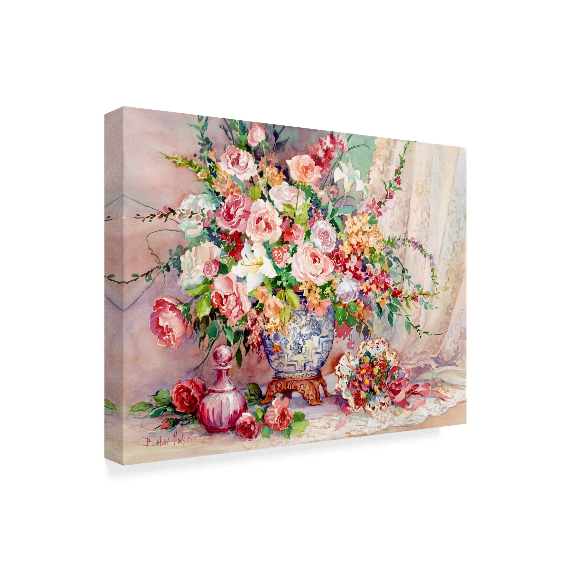 Trademark Fine Art 'Victorias Treasures' Canvas Art by Barbara Mock