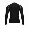 thumbnail image 1 of Men's Athletic Long Sleeve Compression Shirt Performance Base Layer Top for Fitness Training and Gym Workouts, 1 of 3