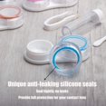 thumbnail image 4 of 6 Pack Contact Lens Case Container Holder Storage Box Portable Contact Lens Travel Kits, 4 of 9