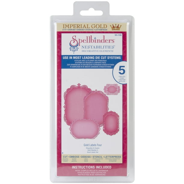 Spellbinders grand labels one