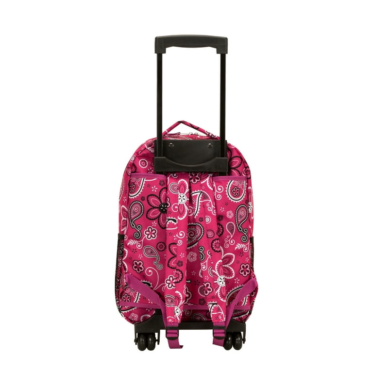 Rockland Unisex Luggage 17 Rolling Backpack R01 Banda - Walmart.com