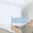 thumbnail image 3 of JML Quilted Fitted Mattress Pad, Full, 3 of 7