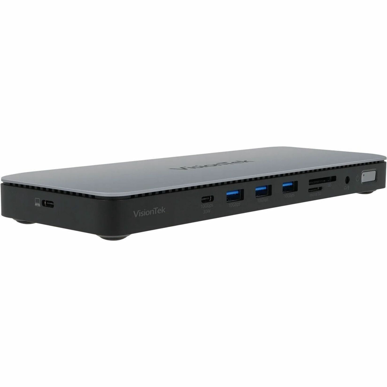 VisionTek VT2900 USB-C Dual System KVM Docking Station with 100W Power Delivery - for Notebook/Desktop PC - 100W PD - USB Type C - Up to 2x 4K Displays Supported (HDMI & DisplayPort) - 5 x USB Port...