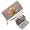 Grey, variant on GEEAD Multiple Card Slots Wallet for Women golden retriever puppies colorful flowers bouquet affectionate scene with hearts Zipper Coin Pocket Gift for Girlfriend, Mom & Friends