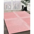 thumbnail image 3 of Ahgly Tapis Rectangulaire Lavable en Machine Intérieur Transitionnel Rouge Pastel Rose, 2 Pieds x 3 Pieds, 3 of 7