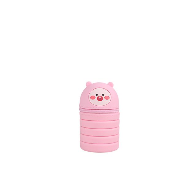 Estuche de lápices telescópico Kawaii Sanrio de dibujos animados Hellokittyed, lindo estuche de lápices para estudiantes, papelería de almacenamiento, regalo de cumpleaños