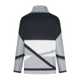thumbnail image 4 of EQWLJWE Blouses à Manches Longues pour Femmes Mode Col en V Hiver Bouton Imprimé Pull Manches Longues, 4 of 6