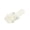 White, variant on Black Ladies Square Toe Open Toe Breathable Slippers Decor Style For Beach Summer Indoor Outdoor Daily Leisure Casual Comfort Everyday Wearing