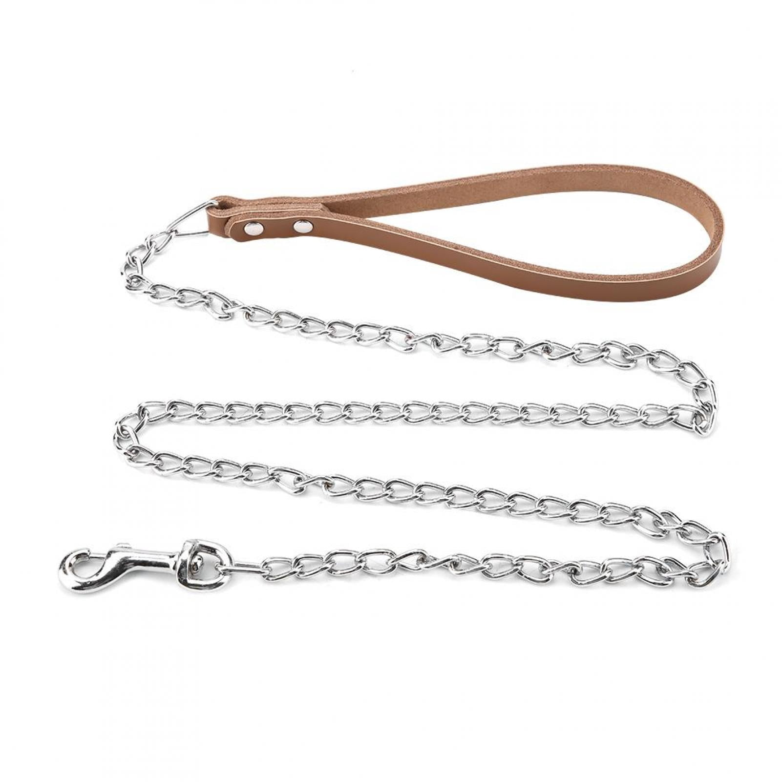 Anti-slip Dog  Strap, Dog Leash, PU Handle Collar Rope Training Collar For Dog Leash