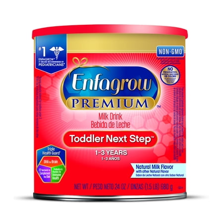 Enfagrow PREMIUM Toddler Next Step (4 Count) Milk Powder, 24 oz.Can