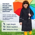 thumbnail image 3 of Kids Water Proof Rain Coat with Reflector - Juniors Premium Rain Jacket, 3 of 4