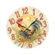 thumbnail image 5 of Reloj de pared decorativo silencioso de cristal colgante, moderno y creativo. Diámetro 30 cm, 5 of 9