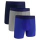 thumbnail image 1 of UNDER ARMOUR Hombre Calzoncillos, Paquete de 3 - Performance Tech Boxer Briefs Solid 6 in, elástico, unicolor Azul/Gris M (Medium), 1 of 3