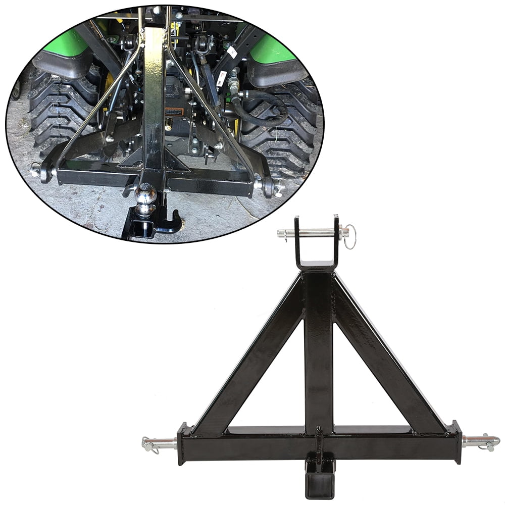 Kojem 3 Point 2 inch Receiver Trailer Hitch Category One Tractor Tow Drawbar Adapter for Kubota