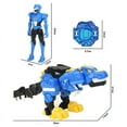 thumbnail image 3 of Mini Force Super Dinosaur Power Series Toys Action Figures MiniForce X Simulation Animal Dinosaur Deformation Toy, 3 of 5