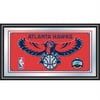 Atlanta Hawks NBA Framed Logo Mirror