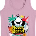thumbnail image 3 of Mickey & Friends - Mickey Never Bored - Women's Racerback Tank Top, 3 of 5