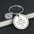 thumbnail image 5 of Fathers Day Birthday Gifts for Men Dad Gifts Keychain from Daughter Son Dads Daddy Birthday Gifts from Kids Daddy Gifts from Daughter, 5 of 5