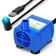 thumbnail image 1 of Cat Water Fountain Pump 40db Super Silent Cat Fountain Replacement Pump Auto Power Off Pet Water Fountain Pump IP68 Waterproof DR-DC160 Replacement Pump, 1 of 9
