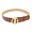 Khaki, variant on Giani Bernini Women's Signature-Buckle Panel Belt, Khaki, Large