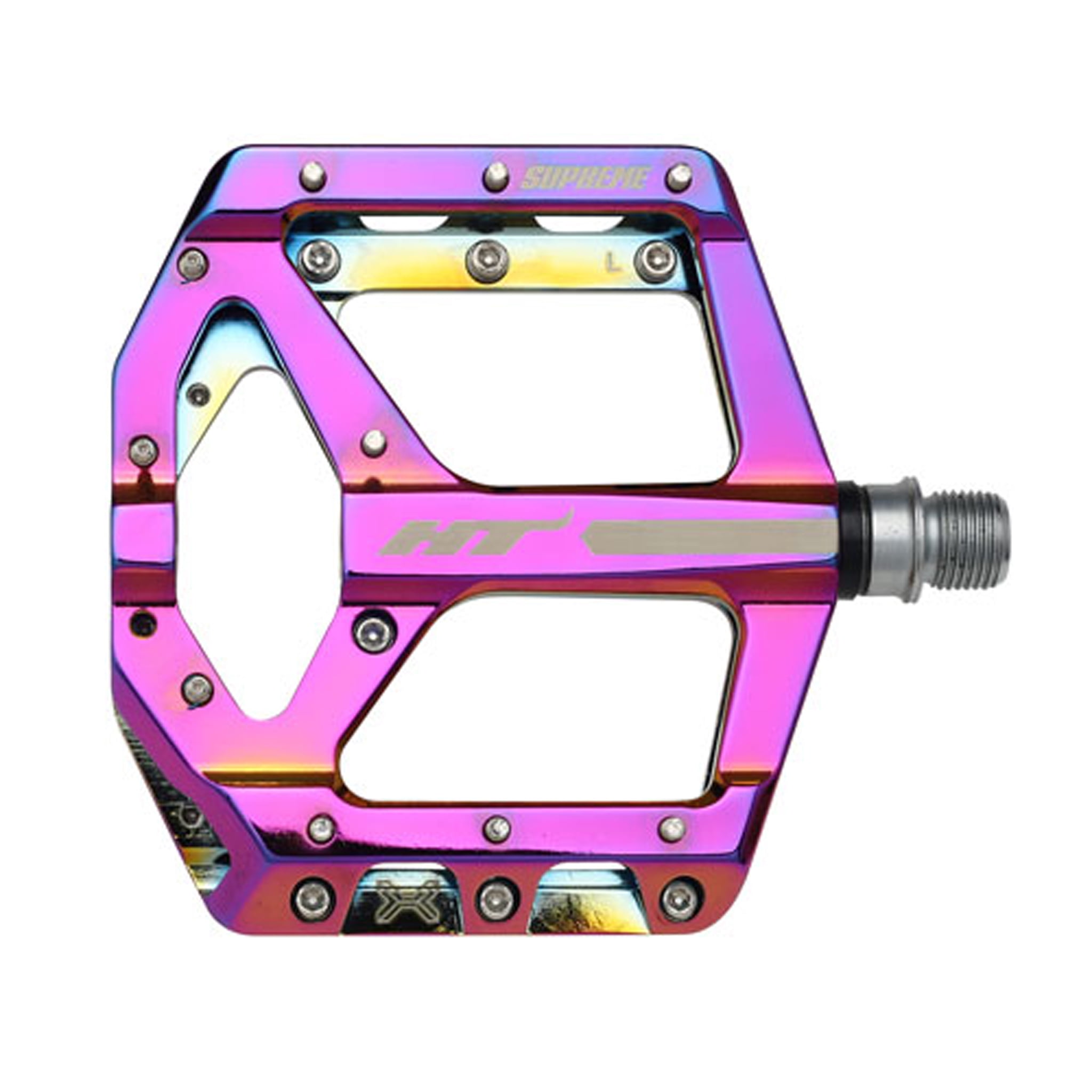 Oil Slick CrMo HT Pedals ANS10 Supreme Platform Pedals