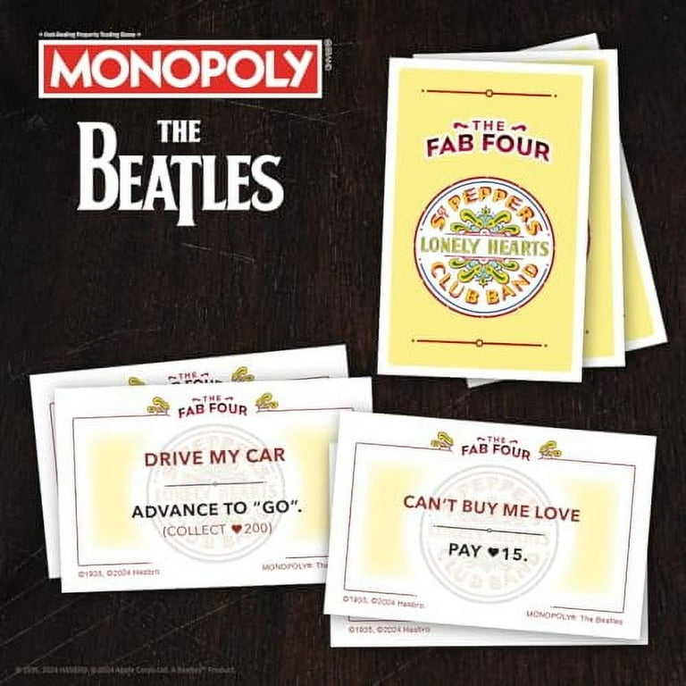 Monopoly: The Beatles Board Game | Play as Beatles Characters