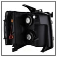 thumbnail image 3 of Xtune Chevy Silverado 07-13 Crystal Headlights w/ Drl LED Design Black HD-JH-CS07-LED-C, 3 of 8