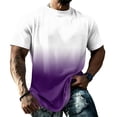 thumbnail image 2 of BRANROY Mens T-Shirts Summer Trendy - Soft Lightweight Relaxed Fit Shirts for Men, Custom Style Athletic Tee for Gym and Outdoor Daily Wear,Royal Blue,M, 2 of 6