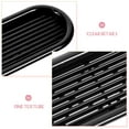 thumbnail image 3 of UPOUART Grille de Ventilation Ovale à Persiennes pour Évent de Sécheuse Réglable 6 Pcs en Plastique Noir pour Armoire, 3 of 8