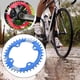 thumbnail image 5 of 104BCD s de juego de de una sola de dientes anchos y estrechos para la mayoría de las piezas de bicicleta de montaña 38T azul Soledad Plato de bicicleta de montaña, 5 of 8
