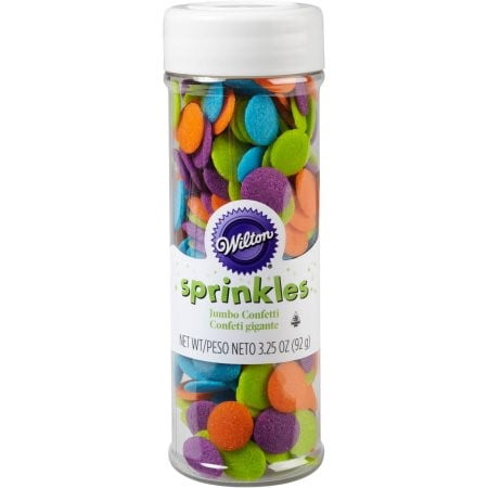 Wilton Jumbo Sprinkles Bright Confetti, 1 Ct