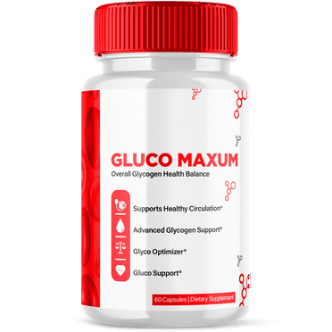 Gluco Maxum Advanced Blood Support Pills Natural Glyco Support Supplement 60 Capsules