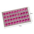 thumbnail image 4 of YAOMOBB Heart-shaped Sticker Self Adhesive 3D Faux Crystal Heart Sticker Perfect for DIY Scrapbooking, 4 of 7