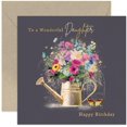 thumbnail image 1 of Tarjeta de cumpleaños Old English Co. para hija con foil dorado, 1 of 7