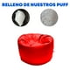 thumbnail image 5 of Sillón Puff Round Color Rojo Lunics Lunics Puff Round Med RJ, 5 of 5