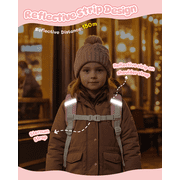 Toddler Backpack Girls Kindergarten Children Cute Preschool Bookbag Lightweight,Cat Pink