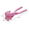 thumbnail image 3 of Clip para Bolas Nieve en Forma Oso Juguete Lucha Invierno () Rosa, 3 of 7