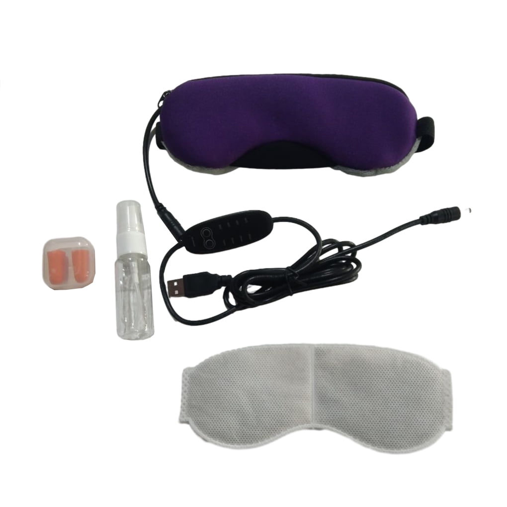 wrea Heated Eye Pad USB Cold Heating Warm Compress Steam Sleep Eye for