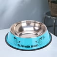 thumbnail image 6 of Tiberpet Cat Dog Bowls for Pets Bowls Use for Food and Water Stainless Steel Dog Bowls Metal Non-slip Bowl Base for Indoor Cats Dog Small Dogs, 6 of 8