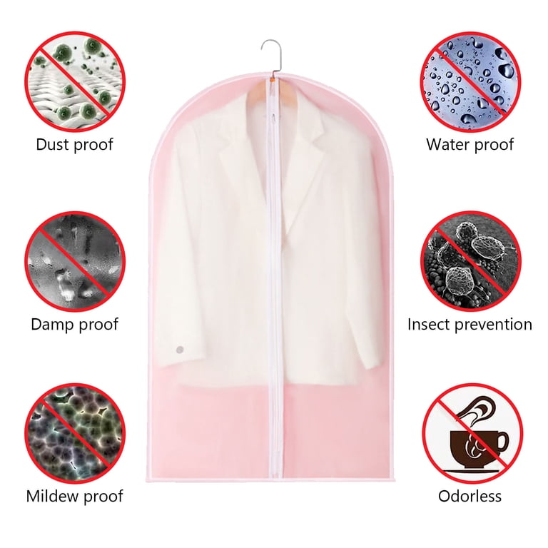 Tripumer 10-Piece Hanging Garment Bag Set 24 x 47 Inch photo 7