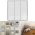 thumbnail image 6 of Portable Panel Cage Metal Wire Yard Rabbit Expandable Guinea dense black Grid, 6 of 8