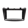 thumbnail image 1 of 9in Car Navigation Panel Frame Black Stereo Dash Fascia Replacement for Mazda 3 2010‑2013, 1 of 5