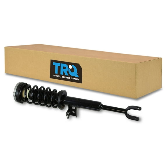 TRQ Front Left Complete Strut & Coil Spring Assembly Drivers Side Fits Select 2011-2016 BMW 528i 535i