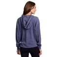 thumbnail image 2 of RBX Active Women's Regular Length Slouchy Fit Ribbed 1/4 Zip Pullover Hoodie Top, 2 of 5
