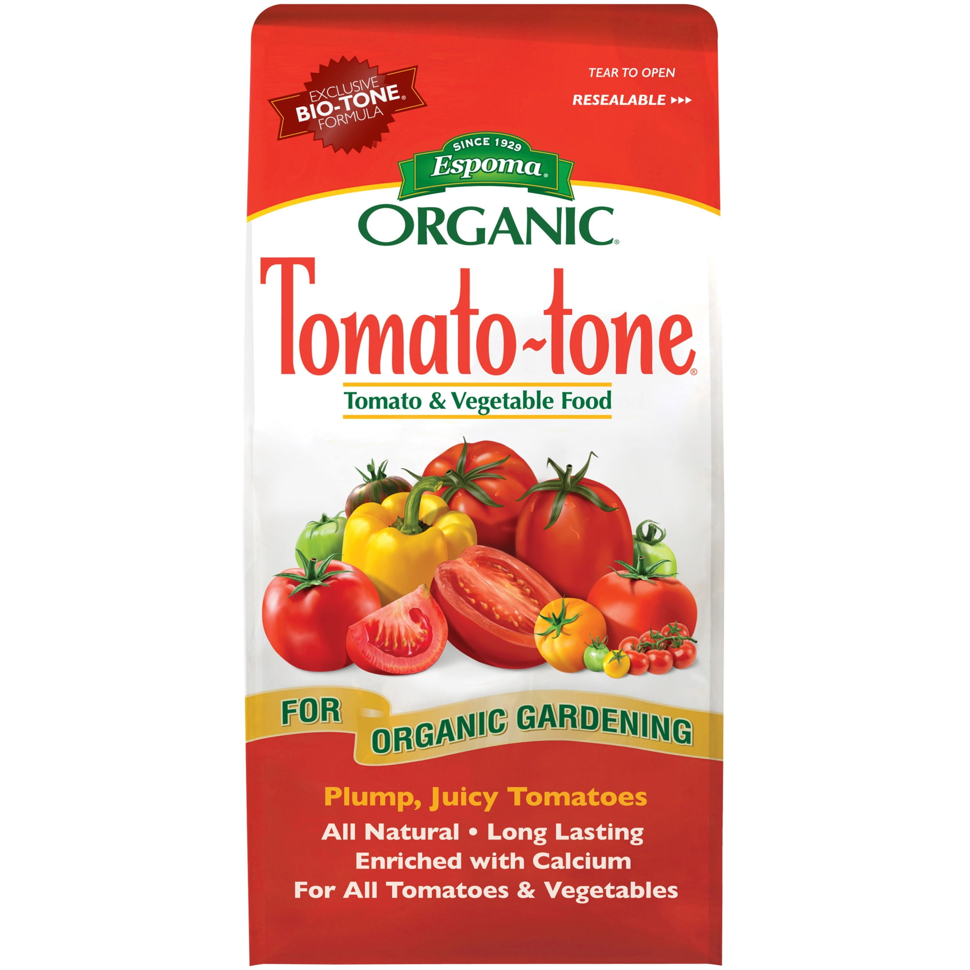 Espoma Organic Tomato-Tone Vegetable Food, 3-4-6 Fertilizer, 8 lb.